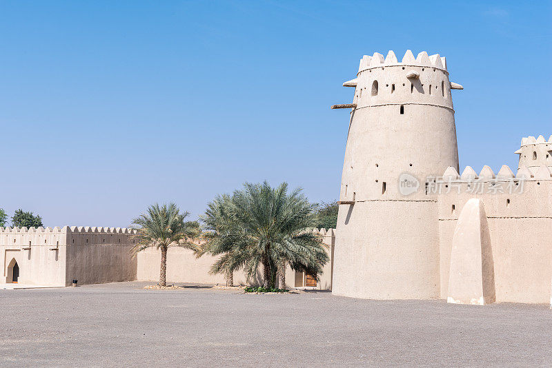 Al Jahili堡，Al Ain，阿拉伯联合酋长国